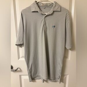 Striped Green Polo Shirt